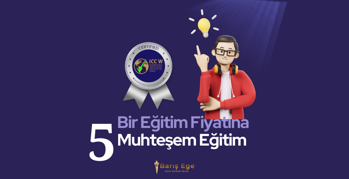 Tek Eğitim Fiyatına 5 Muhteşem Eğitim